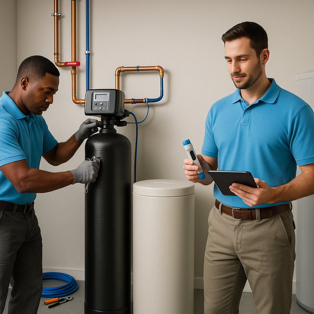 Water Softener Install in Elgin, IL